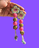 Blossom Bead Danglers