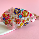 Blossom Radiance Beaded Hairband